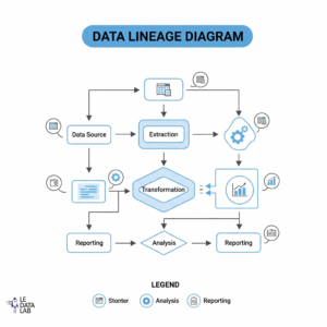 Illustration pour le terme Data Lineage